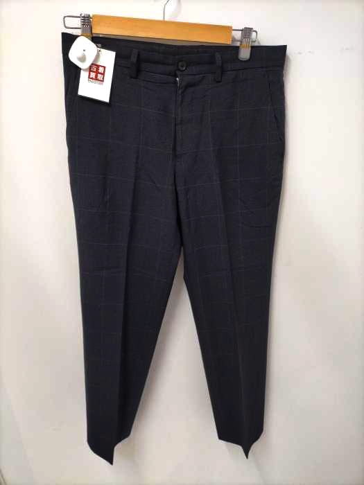 MARGARET HOWELL(マーガレットハウエル) ウールチェックスラックス メンズ JPN：M