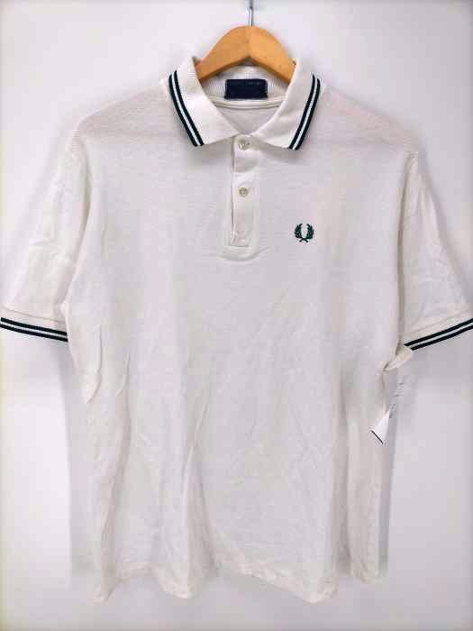 FRED PERRY(フレッドペリー) 英国製 ロゴ刺しゅう ポロシャツ メンズ UK：40