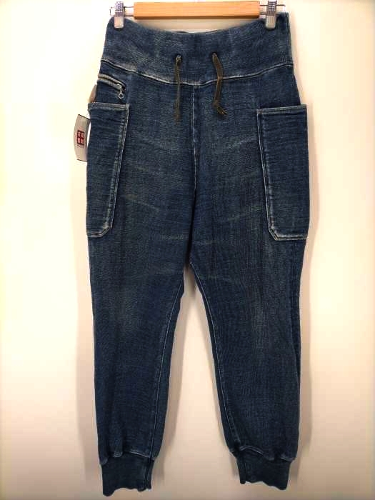 KAPITAL(キャピタル) indigo sweat pants スウェット カーゴパンツ メンズ JPN：M