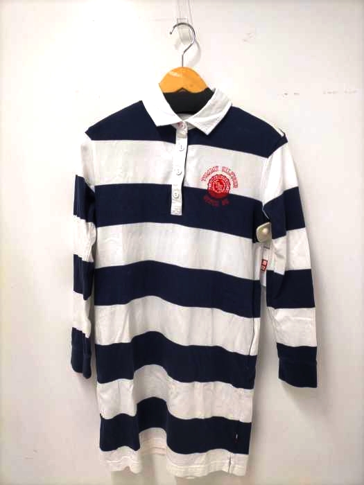 TOMMY HILFIGER(トミーヒルフィガー) ボーダーラガーワンピース レディース import：XS