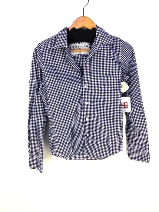 Frank & Eileen(フランクアンドアイリーン) スキッパーチェックシャツ レディース JPN：XS