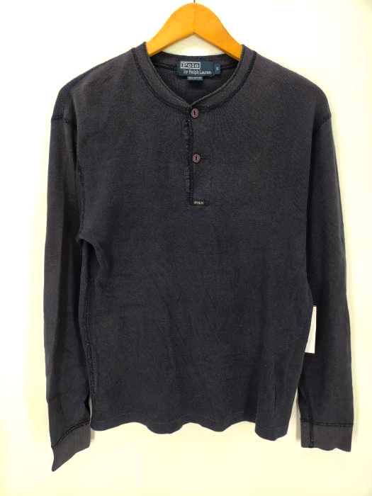 Polo by RALPH LAUREN(ポロバイラルフローレン) 猫目ボタン ヘンリーネックシャツ メンズ import：S