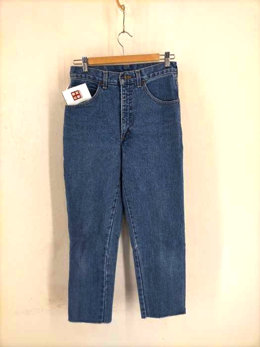LANDS END(ランズエンド) カットオフデザイン デニムパンツ レディース  REGULAR