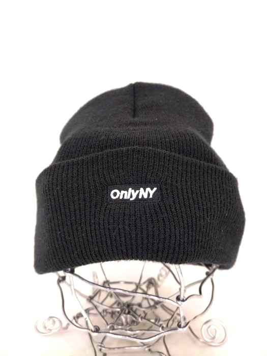 ONLY NY(オンリーニューヨーク) BLOCK LOGO BEANIE メンズ 表記無