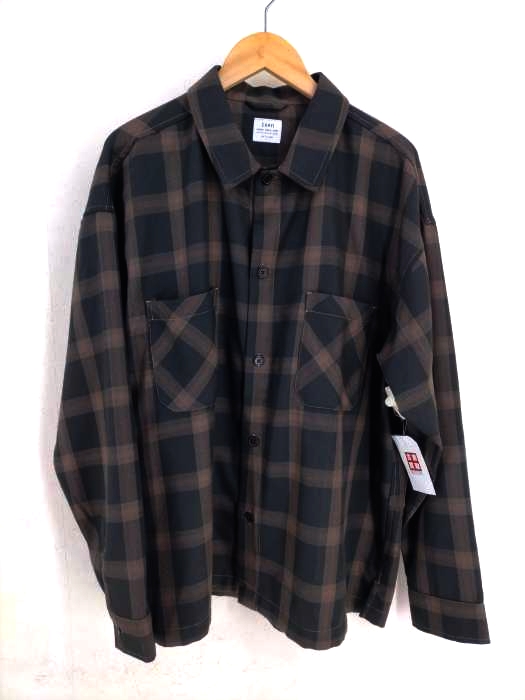 コーエン coen チェックCPOレギュラーカラーシャツ メンズ JPN：XL