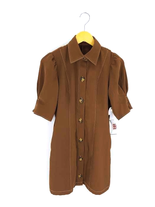 スライ SLY TUCK SLEEVE FRONT BUTTON ワンピース レディース JPN：1