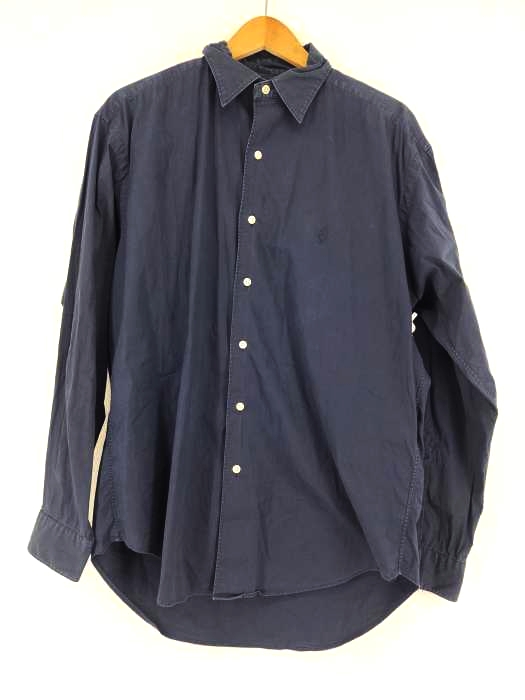 ポロバイラルフローレン Polo by RALPH LAUREN MARLOWE スモールポニー刺繍シャツ メンズ import：M