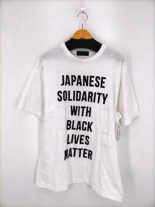 ヒューマンメイド HUMAN MADE JAPANESE SOLIDARITY WITH BLACK LIVES MATTER. チャリティーTシャツ メンズ import：XXL 2XL