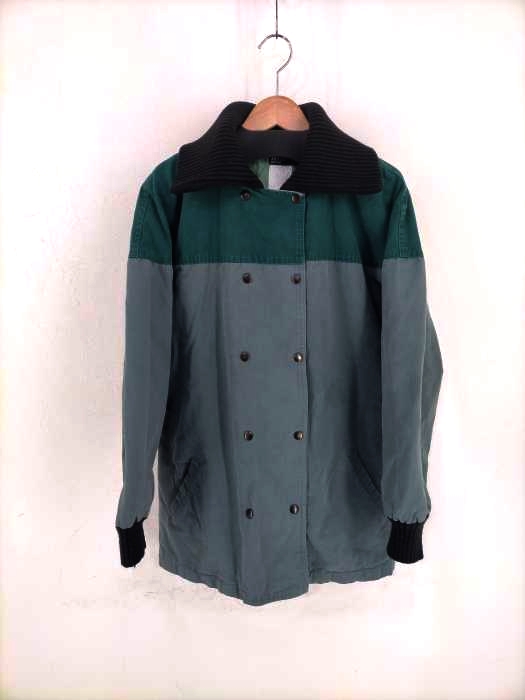 ユーズドフルギ USED古着 3 suisses トロワスイス MADE IN FRANCE 裏地キルティング スナップボタンハイネックジャケット メンズ 表記無