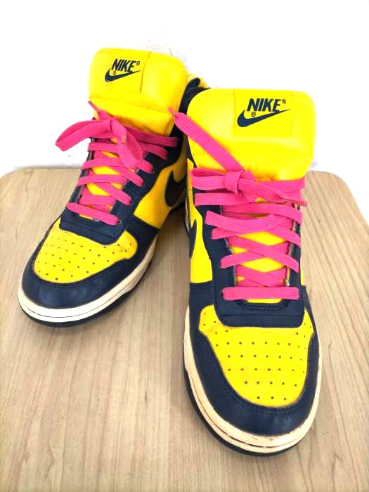 ナイキ NIKE HIGH ビッグナイキ ミシガンカラー レディース JPN：23.5