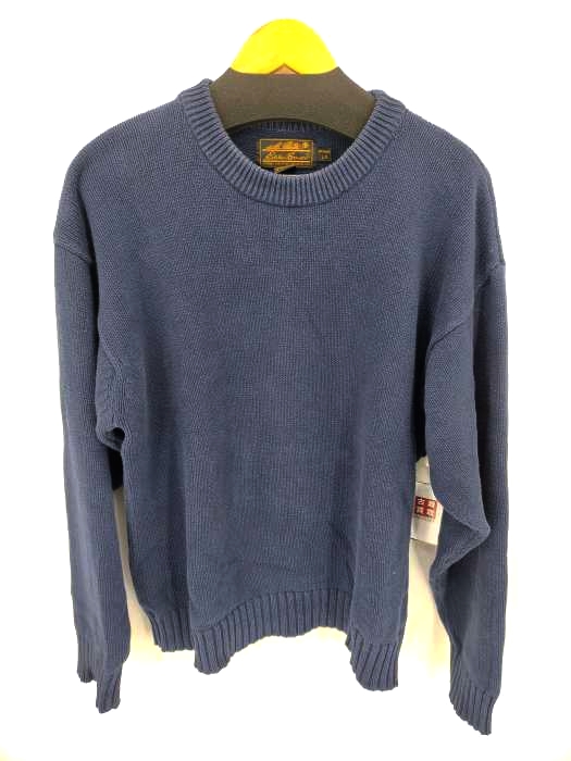 エディーバウアー Eddie Bauer  80-90s  クロッシェ編みコットンニット メンズ JPN：L