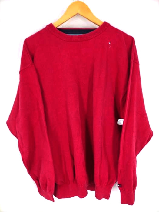 TOMMY HILFIGER(トミーヒルフィガー) 90s コットンクルーネックセーター メンズ JPN：XL