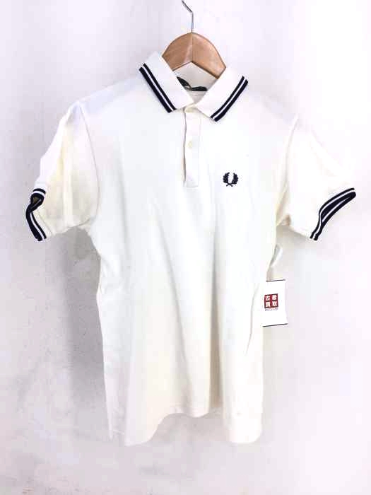 FRED PERRY(フレッドペリー) 90S ロゴ刺繍ポロシャツ レディース FR：38