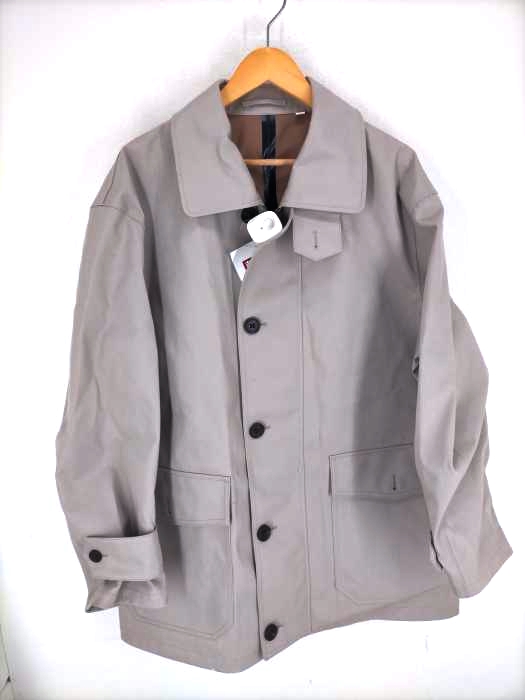 UNIQLO U(ユニクロユー) ボクシースクエアシルエット ハーフコート メンズ JPN：XL