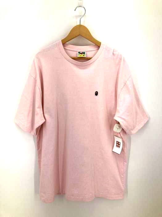 BAPE(ベイプ) 胸ミニワッペン 無地Tシャツ メンズ  2XL