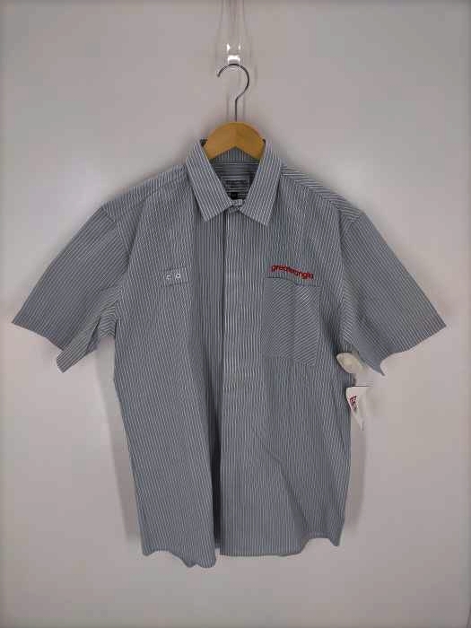 USED古着(ユーズドフルギ) Greater Anglia オランダ国営鉄道 半袖ワークシャツ メンズ 15.5