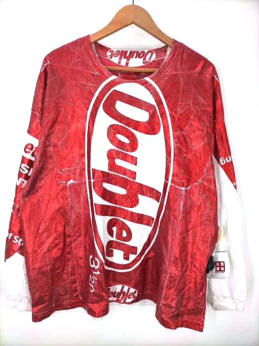 doublet(ダブレット) SNACK FOIL PACKAGE LONG SLEEVE T-SHIRT メンズ JPN：L