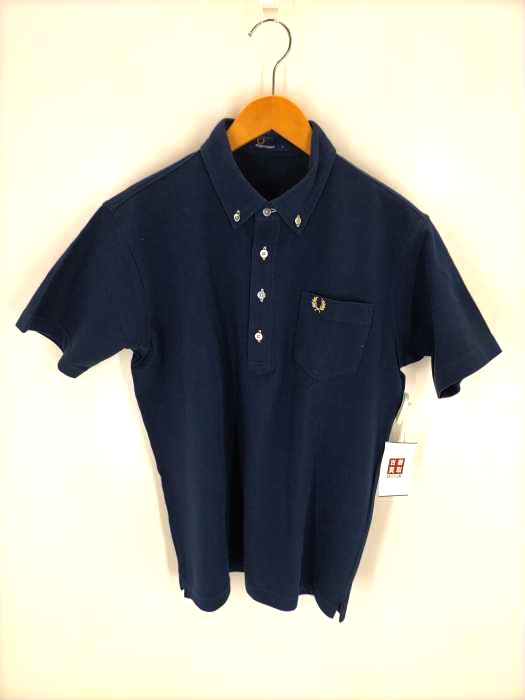 FRED PERRY(フレッドペリー) 日本製 鹿の子ポロシャツ メンズ JPN：L