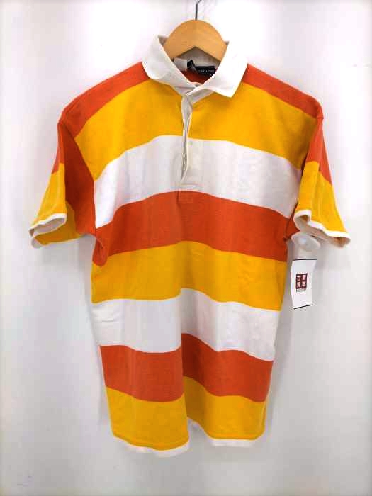 USED古着(ユーズドフルギ) 90S HARDIN KNIT WEAR ボーダーラガーシャツ メンズ import：M