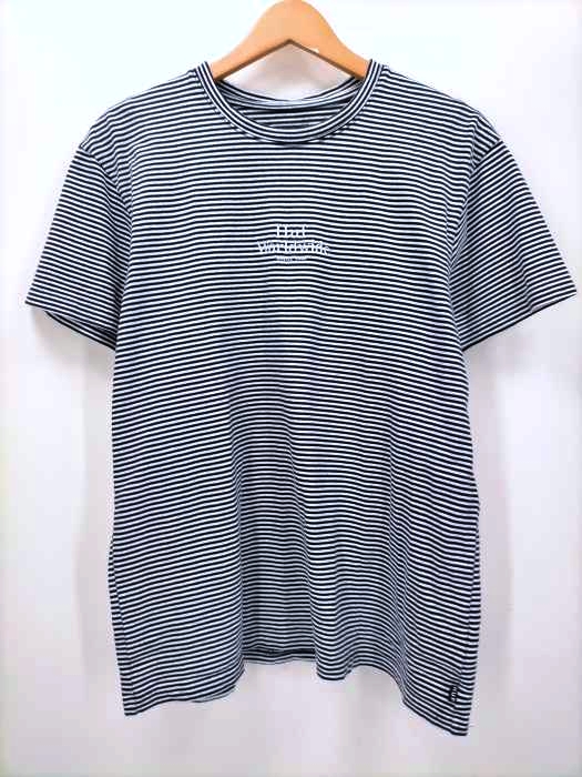 HUF(ハフ) クルーネック ボーダー S/S Tee メンズ  L