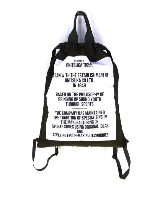 ONITSUKA TIGER(オニツカタイガー) DRAWSTRING BAG ドローストリング バック レディース 表記無