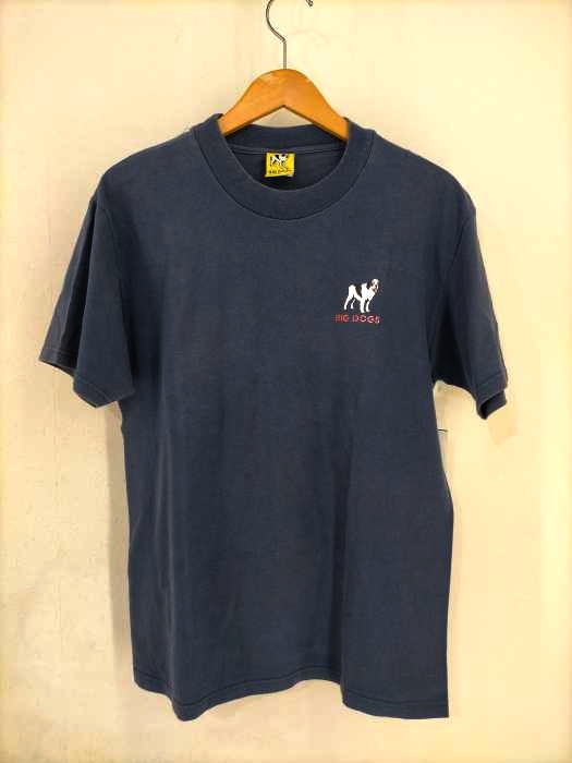 BIG DOGS(フルギ) 1999コピーライト 両面プリント半袖Tシャツ メンズ 表記無