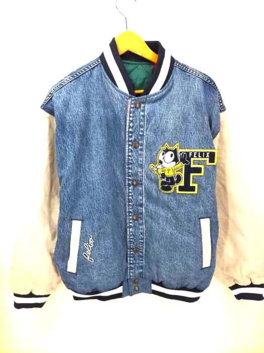Levis(リーバイス) キャラクターコラボ スタジアムジャケット リバーシブル メンズ  S