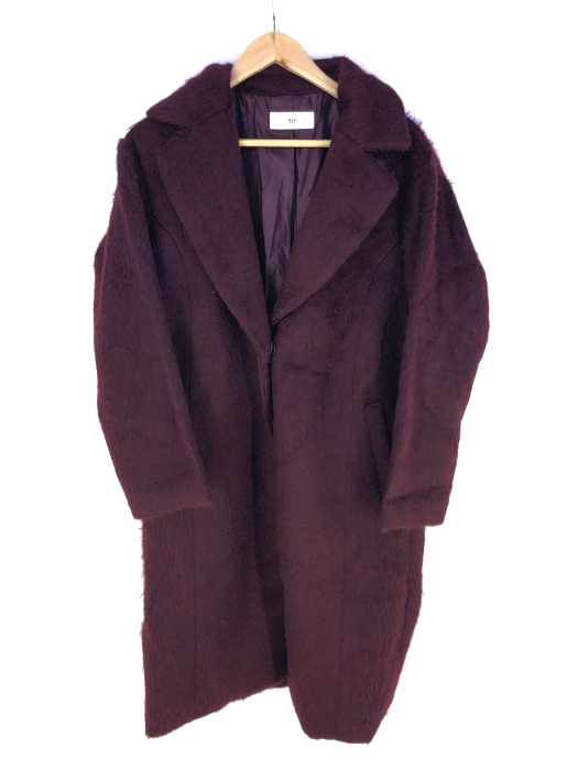 スライ SLY SHAGGY CHECK OVER COAT レディース  2