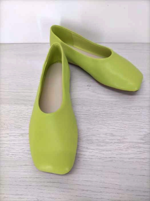 SLY(スライ) WAVY TOE FLAT SHOES レディース  S