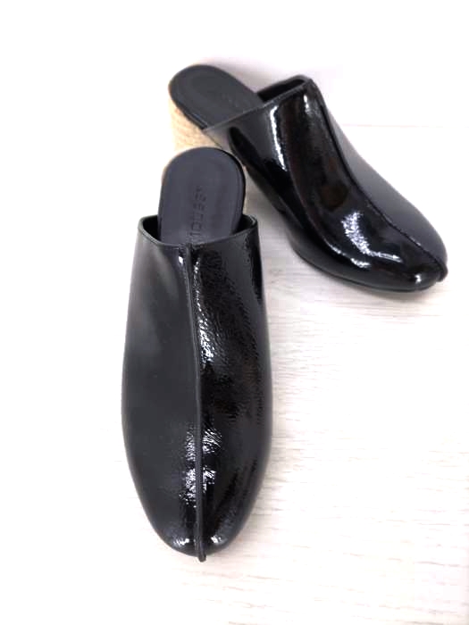 moussy(マウジー) JUTE ROUND HEEL MULE レディース S