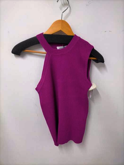 LAGUA GEM(ラグアジェム) SUMMER KNIT ONE SHOULDER TOPS レディース  M