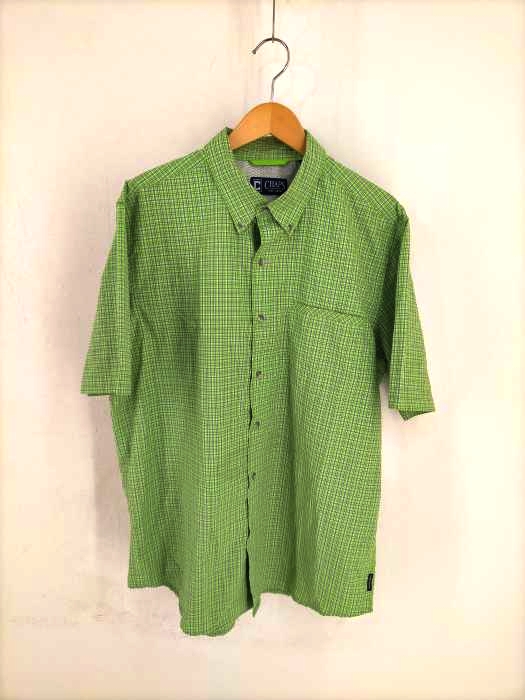 CHAPS(チャップス) 裏地メッシュチェックシャツ メンズ JPN：L