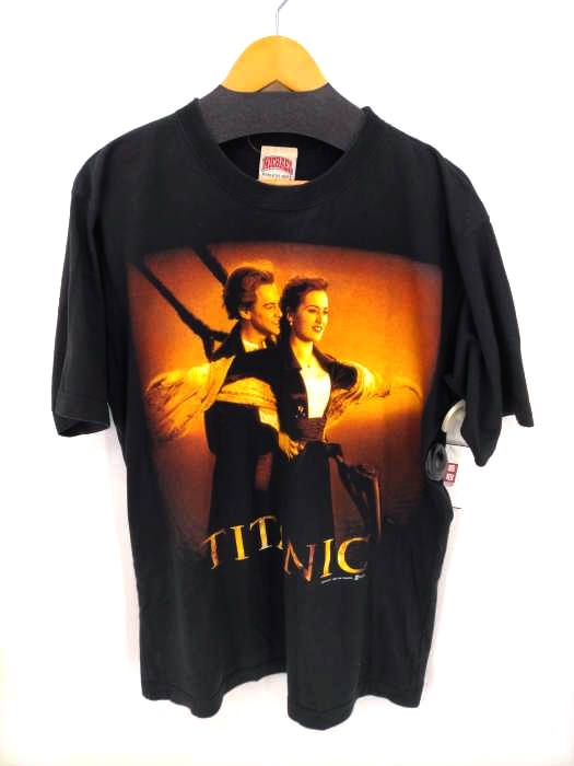 MICHAEL(マイケル) TITANIC 1998コピーライト両面プリントTシャツ メンズ import：L