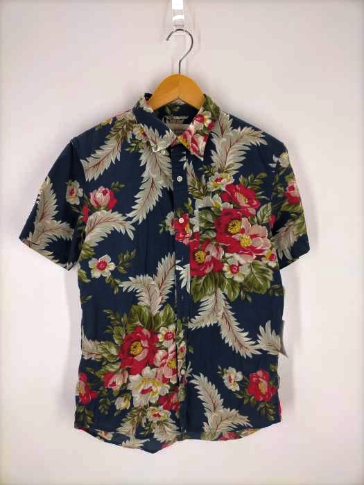 DENIM & SUPPLY RALPH LAUREN(デニムアンドサプライ ラルフローレン) 半袖ボタンダウンアロハシャツ メンズ JPN：S