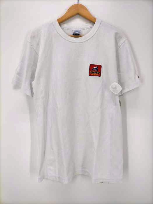 X-LARGE(エクストララージ) REVERSE WEVA T-SHIRT ヘビーウェイト ワッペン刺しゅう Tシャツ メンズ JPN：M