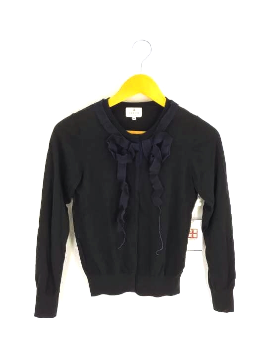 LANVIN en Bleu(ランバンオンブルー) レーヨンコットンカーディガン レディース JPN：38