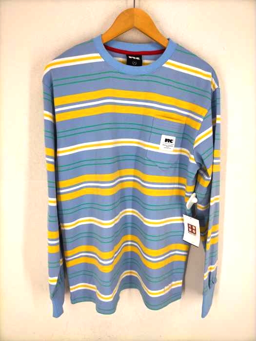 FTC(エフティーシー) POCKET STRIPE L/S TOP SLATE BLUE メンズ  M