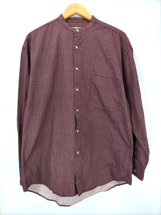 NATURAL ISSUE(ナチュラルイシュー) スタンドカラーシャツ メンズ JPN：M