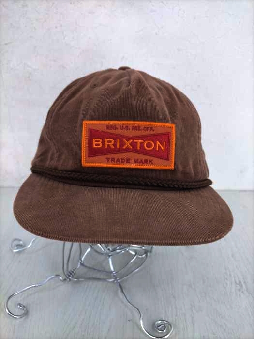 Brixton(ブリクストン) ロゴワッペンコーデュロイキャップ メンズ FREE