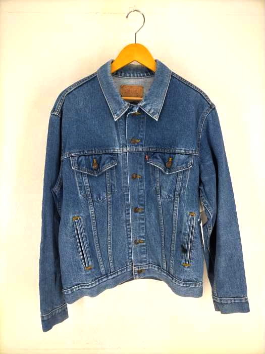 Levis(リーバイス) 80s USA製 ボタン裏527 5th 70506-0216 デニムトラッカージャケット メンズ  42