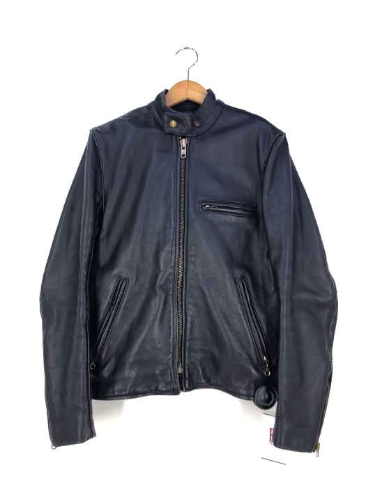 VANSON(バンソン) USA製 袖TALON シングルライダースジャケット  メンズ  36