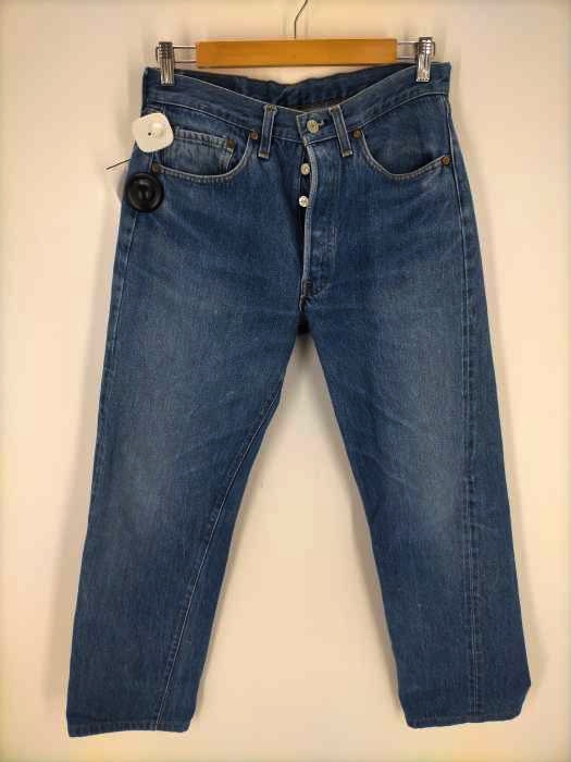Levis(リーバイス) 80S 501 ボタン裏555 バレンシア工場製 赤耳 デニム メンズ  32×34
