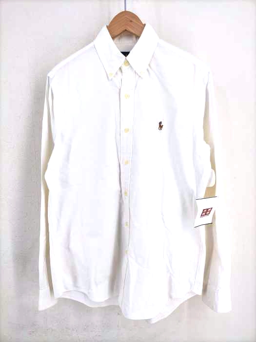RALPH LAUREN(ラルフローレン) ポニー刺繍コットンオックスフォードボタンダウンシャツ メンズ JPN：S