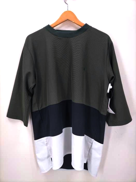narifuri(ナリフリ) メッシュパネル6分袖 Tシャツ メンズ  XL