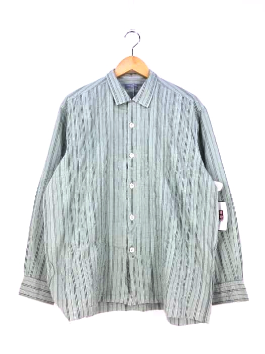 COMME des GARCONS HOMME(コムデギャルソンオム) AD1999- 刺繍 マルチストライプシャツ メンズ 表記無