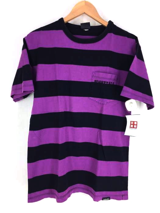 ショット Schott クルーネックボーダー半袖Tシャツ メンズ  表記無