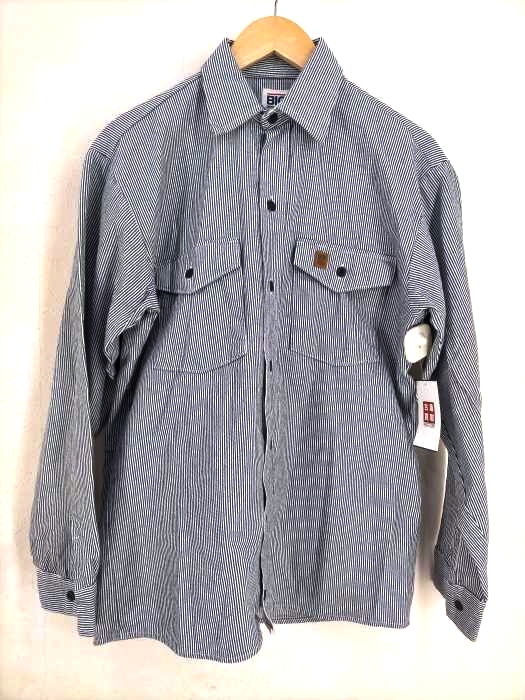 ビッグビル BIG BILL ヒッコリーストライプ ワークシャツ メンズ import：S