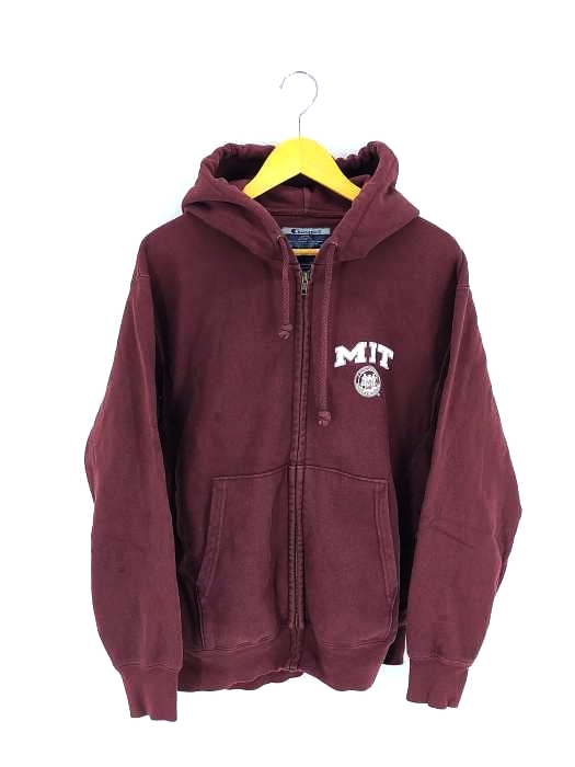 チャンピオン Champion MIT カレッジロゴ  リバースウィーブ ジップアップパーカー メンズ JPN：M