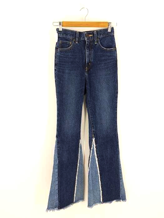 マウジー moussy REMAKE DETAIL FLARE DENIM レディース US：23