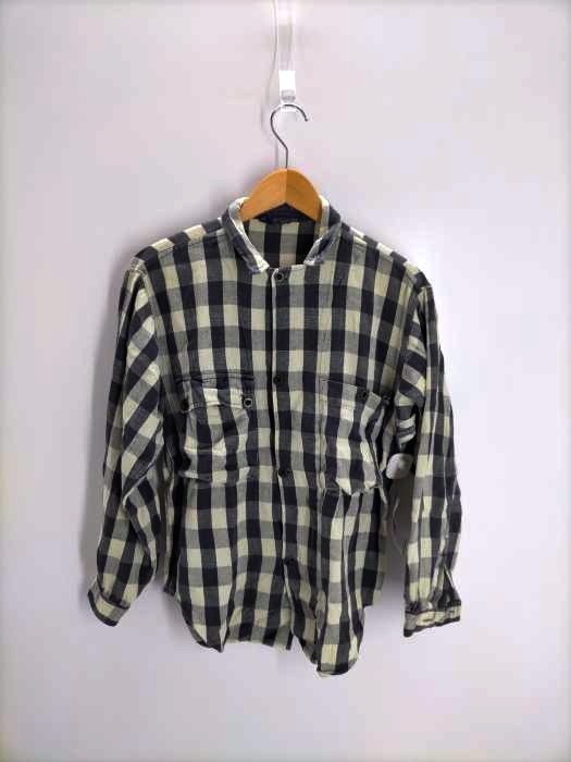 ユーズドフルギ USED古着 {{kensington blues}} 開襟ネルシャツ メンズ  2